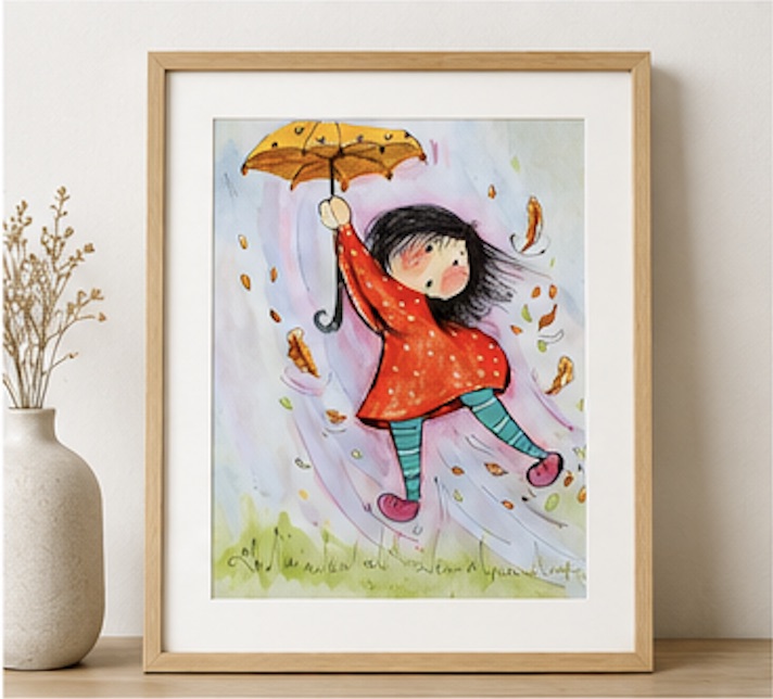 Autumn Wind Print