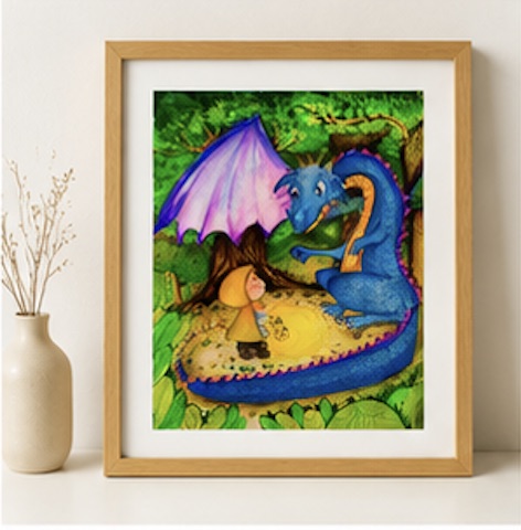 Dragon Friend Print