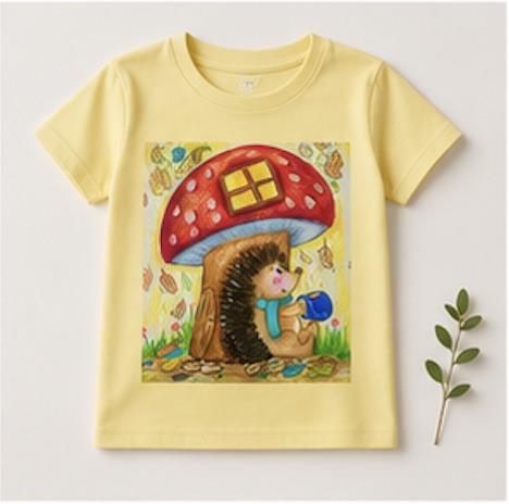 Hedgehog Home Fabric