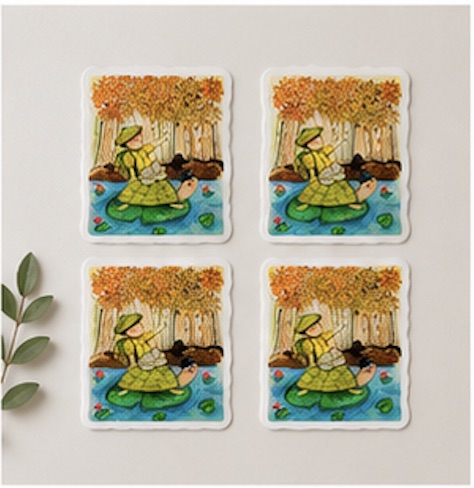 Turtle Pond Stickers