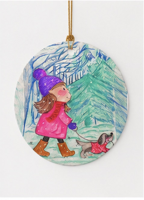 Winter Walk Ornament